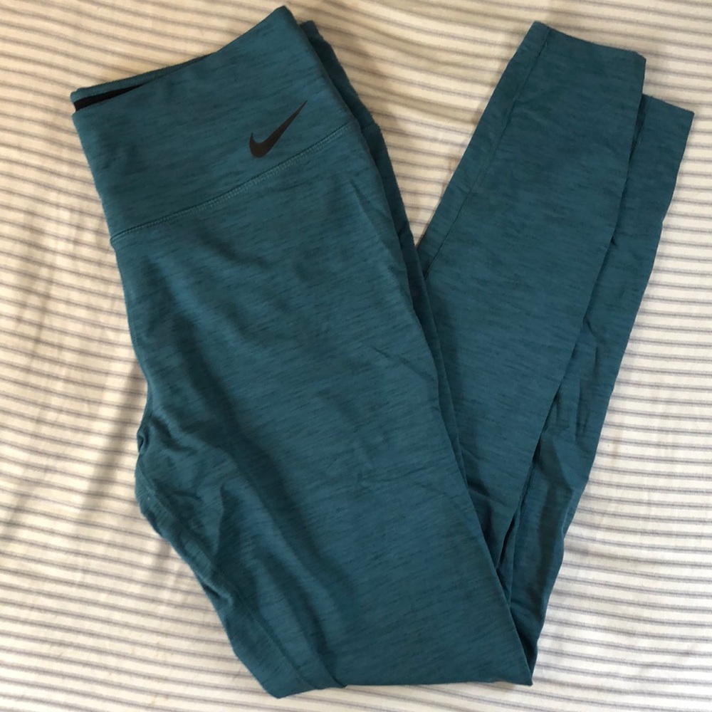 Blue Heathered Nike Women’s Large Spandex tights